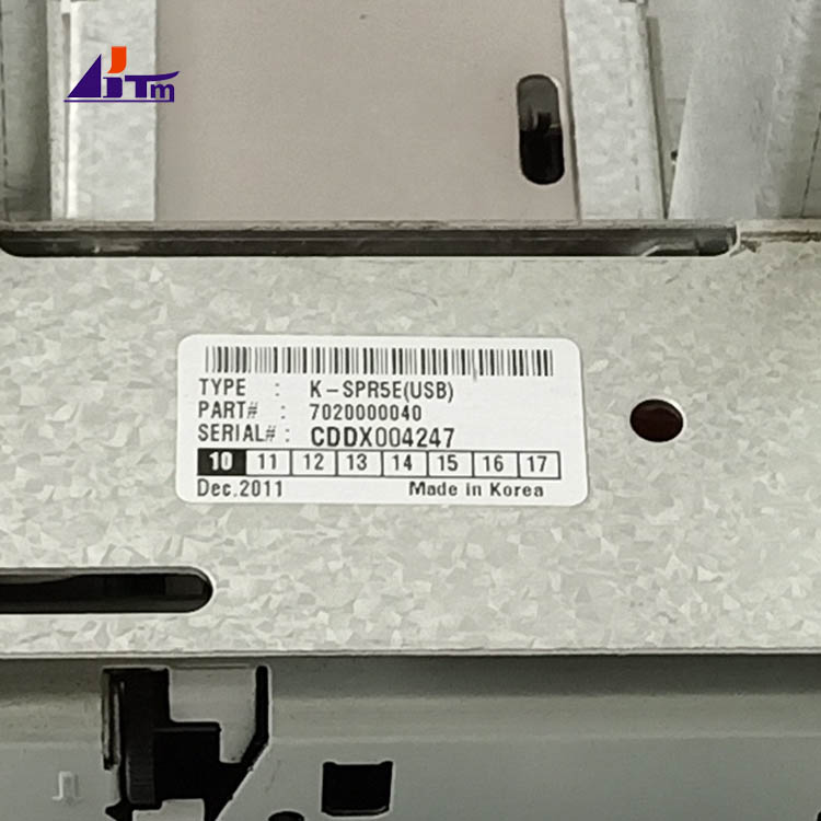 ATM Machine Parts Nautilus Hyosung K-SP5E USB Printer Assembly 7020000040