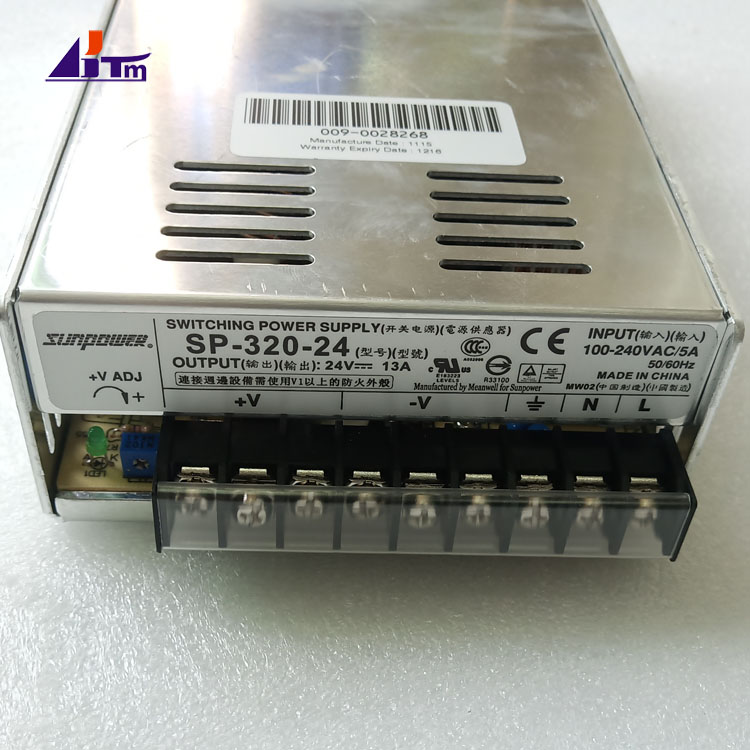 NCR Power Supply Switch Mode 300W 24V With PFC 0090028268 009-0028268