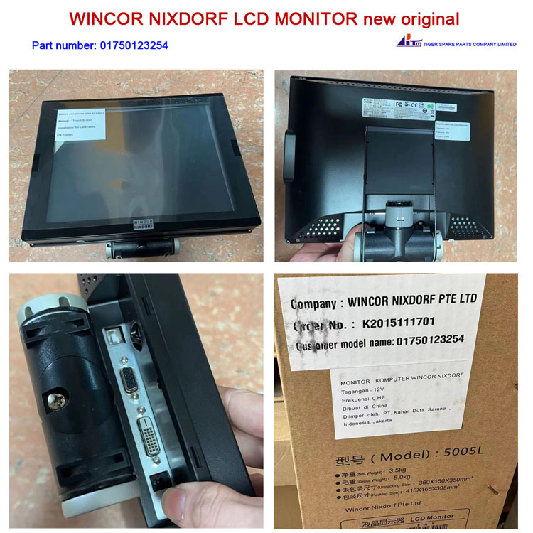 01750123254 Monitor LCD Wincor Nixdorf
